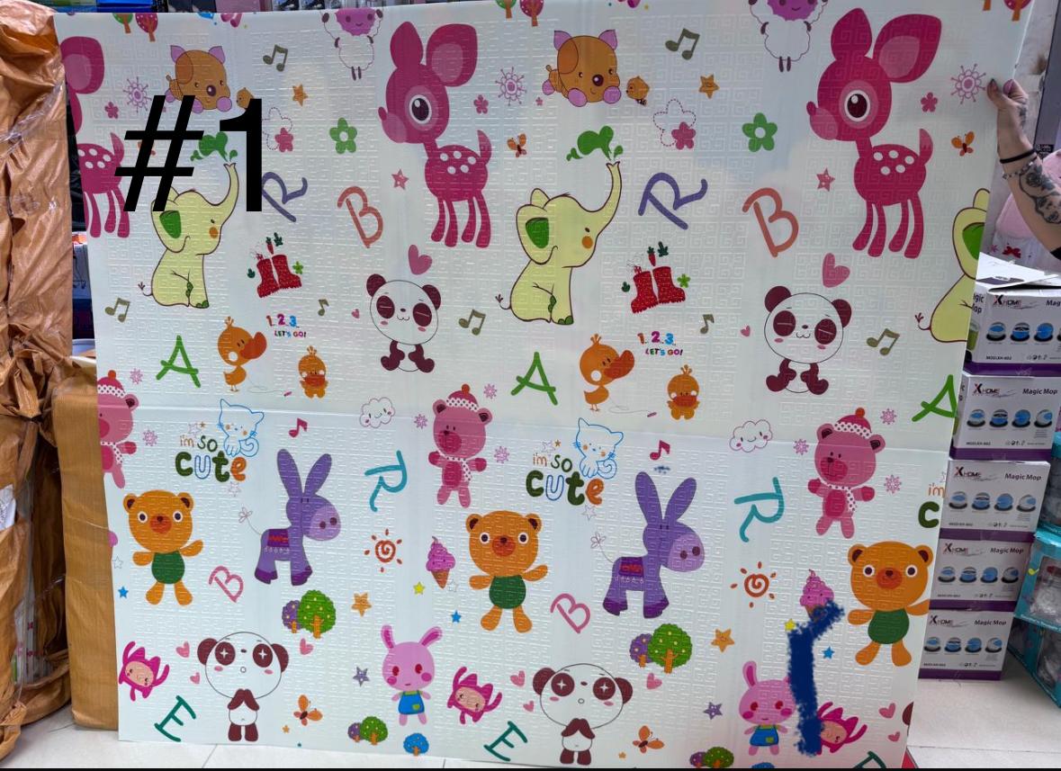 Tapete Gateo Plegable Doble Faz